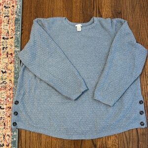 Blue J Jill button sweater